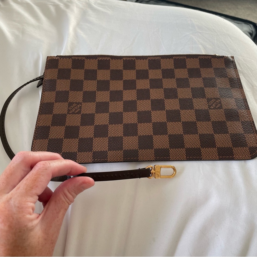 Louis Vuitton Neverfull Pochette Damier Large